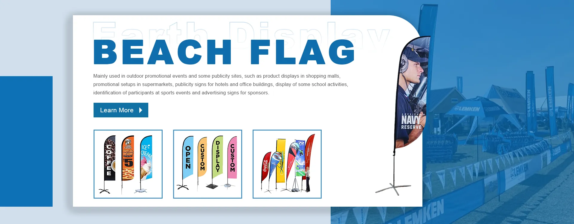 समुद्र तट झण्डा आपूर्तिकर्ता