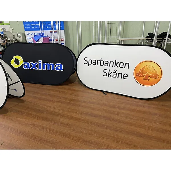 Horizontal Pop Up Banner